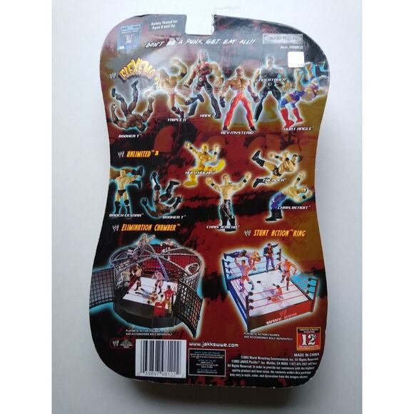 Triple H Action Figure Toy Flexems Jakks Pacific World Wrestling 2003 WWE SEALED - Picture 8 of 9